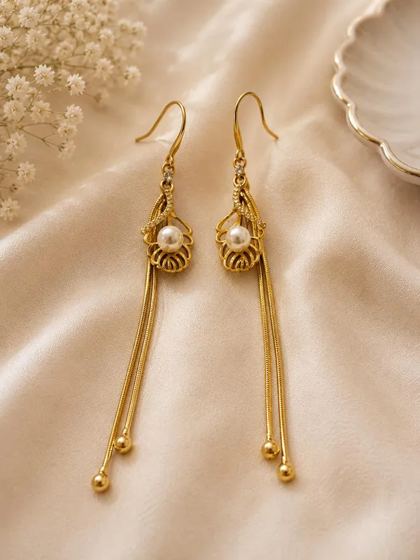 Gold_Tone_Pearl_Drop_Earrings_for_Women