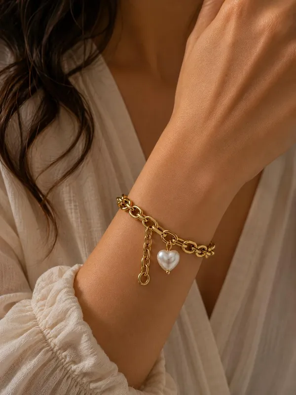 Gold_Tone_Chain_Charm_Bracelet_for_Women