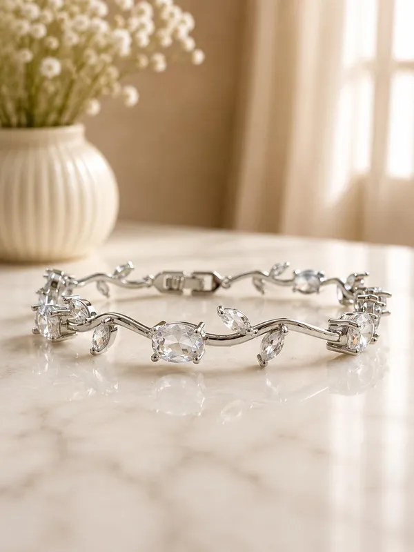 Silver-Tone_Crystal_Bracelet_for_Women