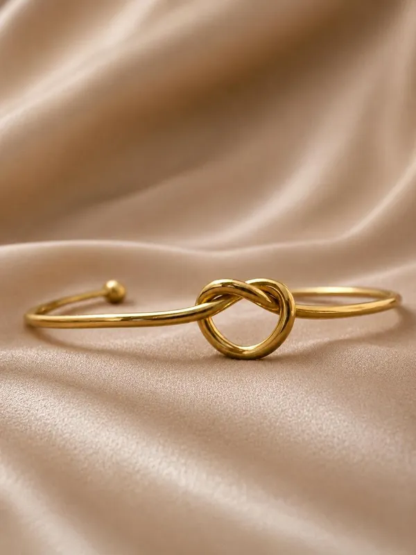 Gold_Tone_Knot_Cuff_Bracelet_for_Women