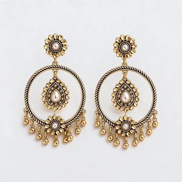 Gold_Stainless_Steel_Traditional_Chandbali_Earrings_For_Women