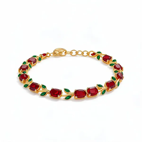 Gold_Stainless_Steel_Stone_Studded_Bracelet_For_Women