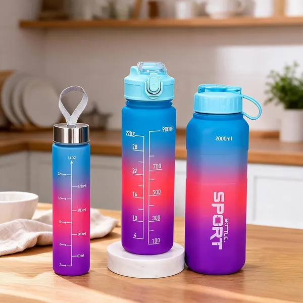 Multicolor_Plastic_Gradient_Sports_Water_Bottle_Set_Pack_Of_1