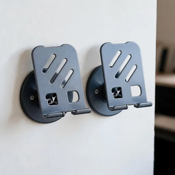 Grey_Metal_Adjustable_Wall_Mount_Bracket_Pack_Of_2
