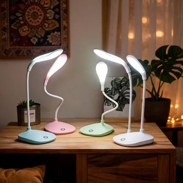 Plastic_Metal_Flexible_Neck_Led_Table_Lamp_Pack_of_4