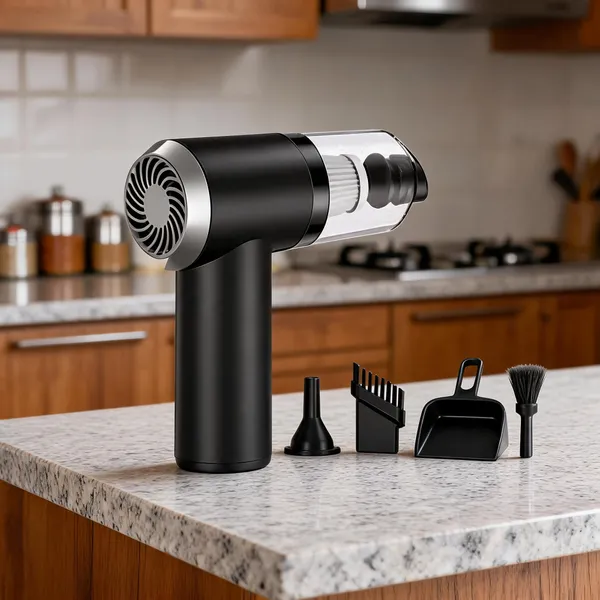 Black_Plastic_Portable_Handheld_Vacuum_Cleaner_With_Attachments