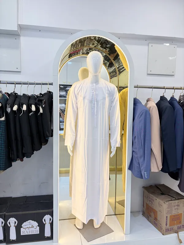 White_Tr_Omani_Thobe_For_Men