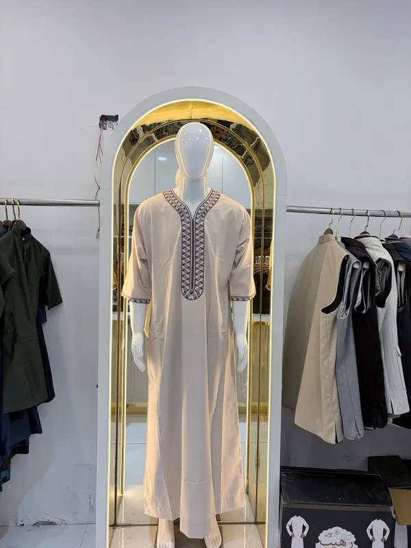 White_Tr_Moroccan_Thobe_For_Men