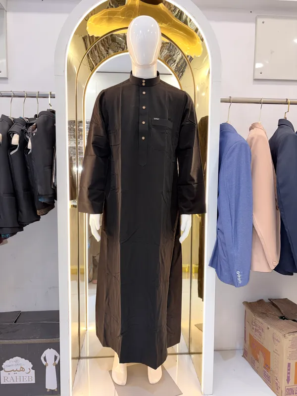 Black_Al_Aseel_Raheb_Double_Collar_Kali_Thobe_For_Men
