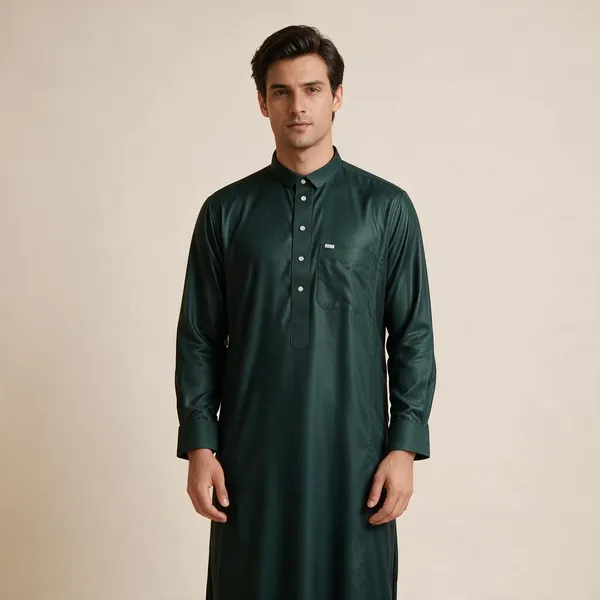 Black_Al_Aseel_Double_Collar_Kali_Thobe_For_Men