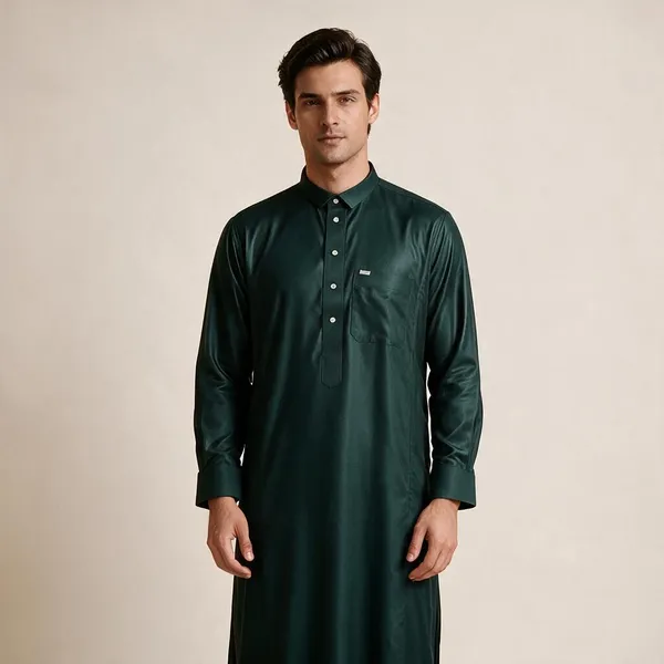 Black_Al_Aseel_Double_Collar_Kali_Thobe_For_Men