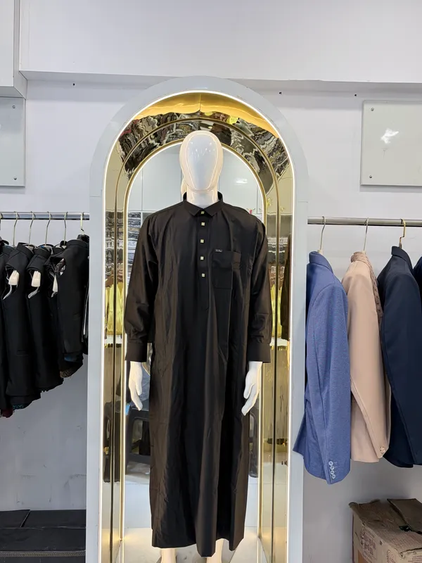 Black_Tr_Raheb_Double_Collar_Kali_Thobe_For_Men