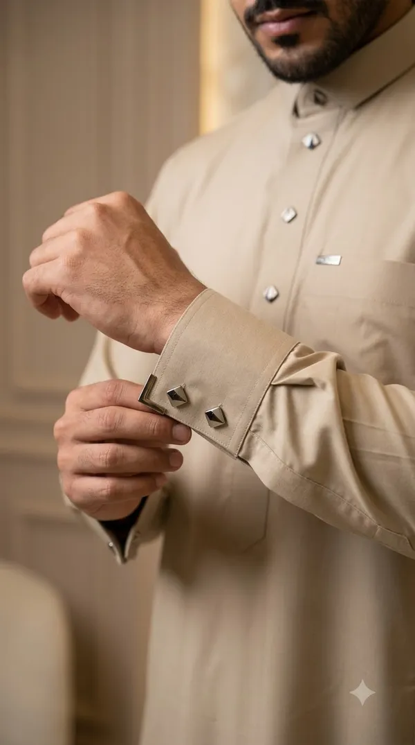Beigh_Al_Aseel__double_Collar_cuff_&_Kali_Thobe_For_Men