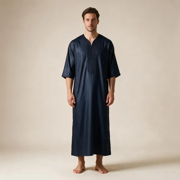 Black_Tr_Moroccan_Thobe_For_Men