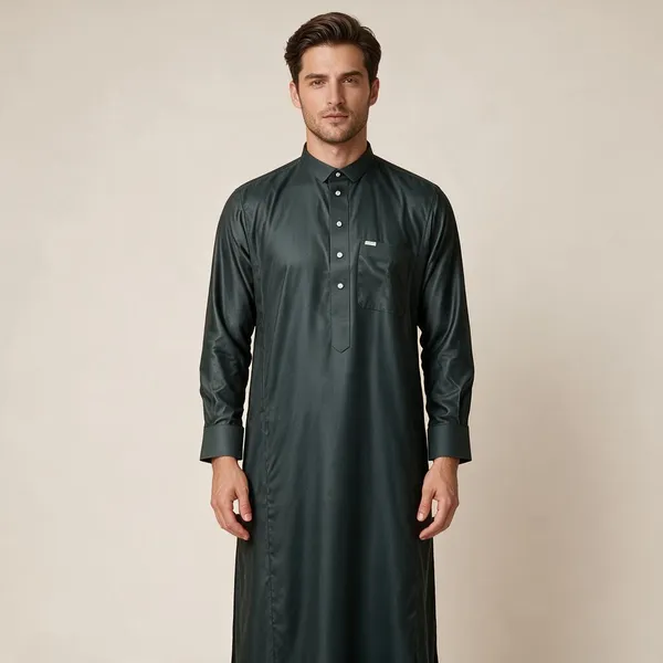 Black_Tr_Double_Collar_Kali_Raheb_Thobe_For_Men