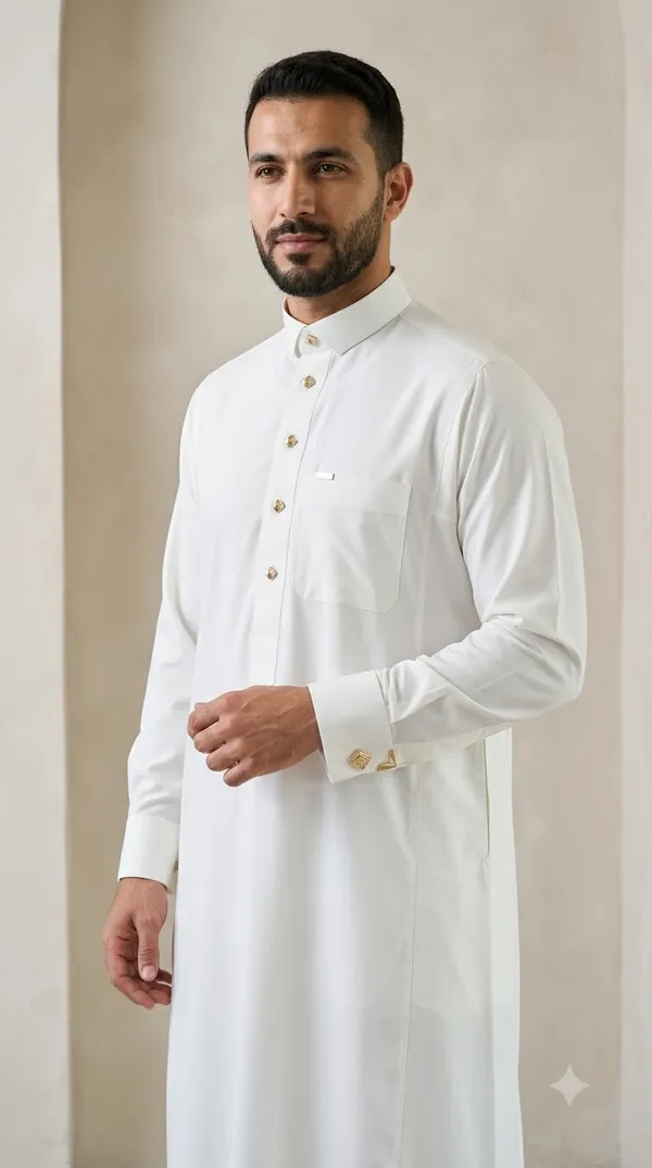 Off_White_Al_Aseel__double_Collar_cuff_&_Kali_Thobe_For_Men