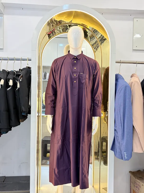 Purple_Tr_Double_Collar_Kali_Raheb_Thobe_For_Men