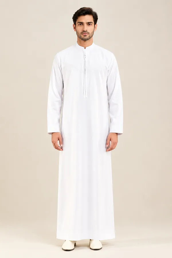 White_Tr_Omani_Thobe_For_Men