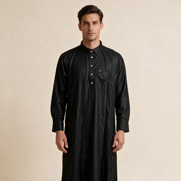 Black_Tr_Raheb_Double_Collar_Kali_Thobe_For_Men