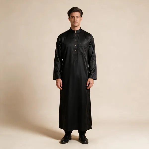 Black_Al_Aseel_Raheb_Double_Collar_Kali_Thobe_For_Men