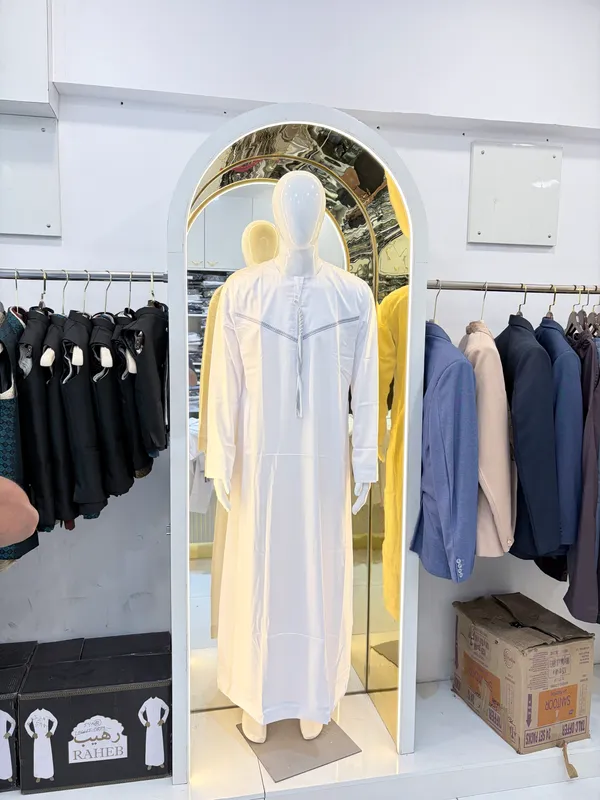 White_Tr_Omani_Thobe_For_Men