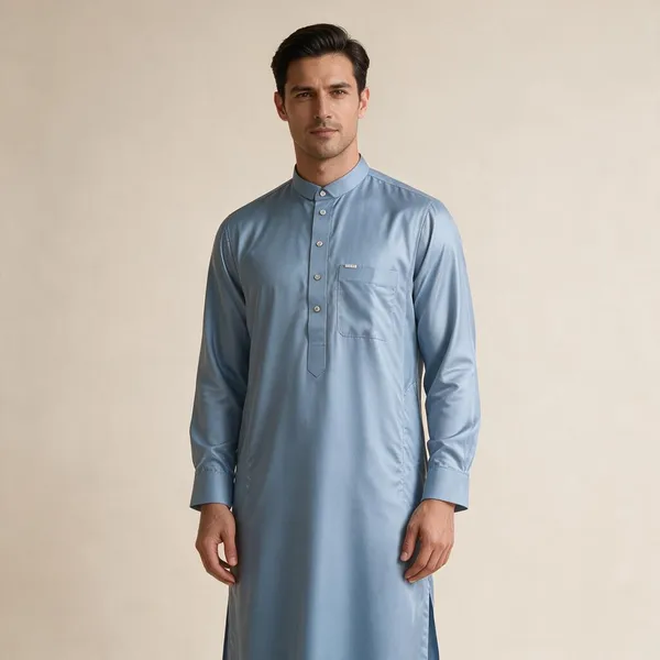 Blue_Tr_Double_Collar_Kali_Raheb_Thobe_For_Men