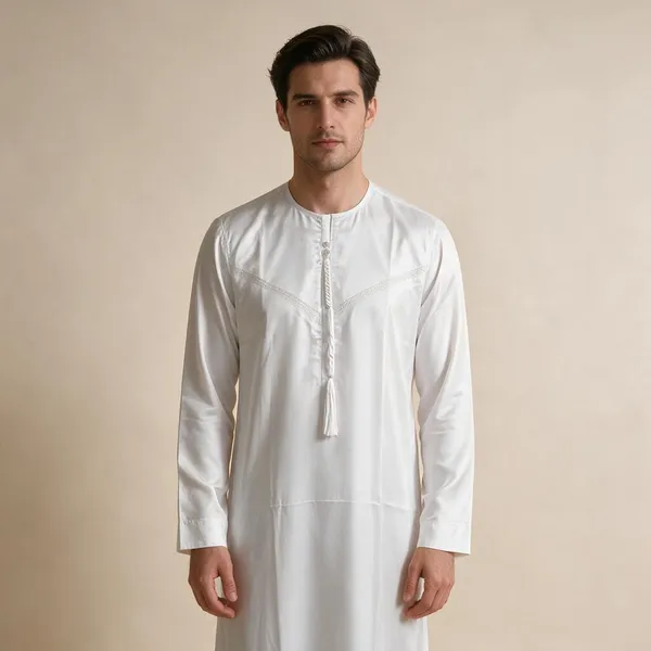 White_Tr_Omani_Thobe_For_Men