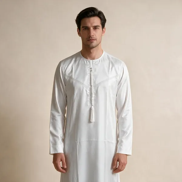 White_Tr_Omani_Thobe_For_Men