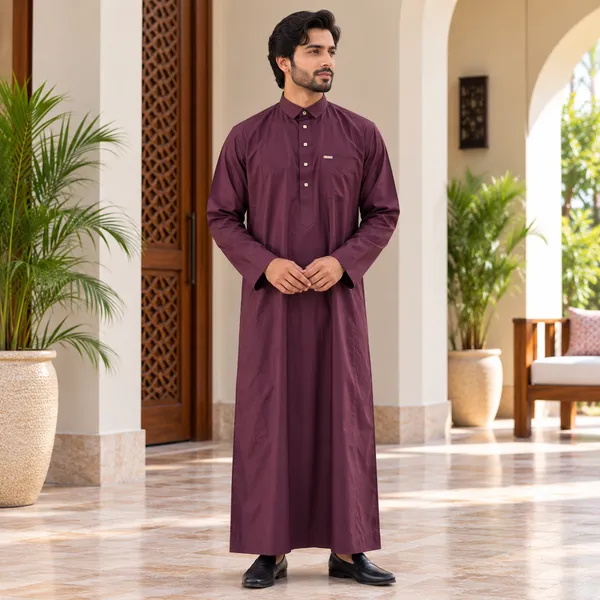 Purple_Tr_Double_Collar_Kali_Raheb_Thobe_For_Men