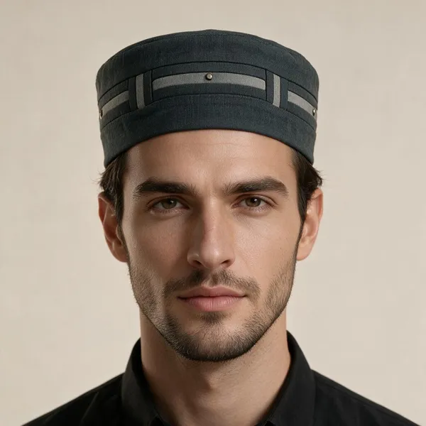 Black_Patterned_Kofi_Cap_For_Men