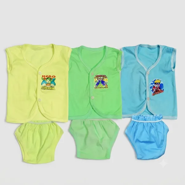 Elons_Baby_Boys_&_Baby_Girls_Casual_T-Shirt_Pant_(Yellow\_Blue\_Green)