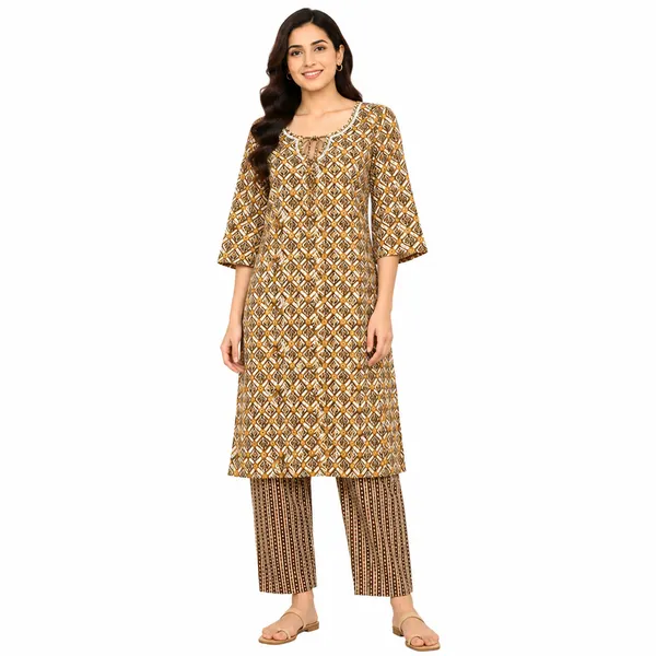 BROWN_KURTI