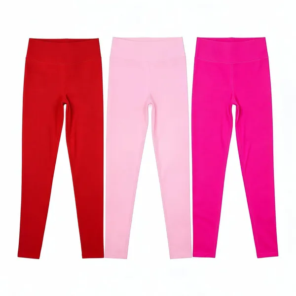 Avasthita_Ankle_Length_Western_Wear_Legging_(Red\_Light_Pink\_Pink)