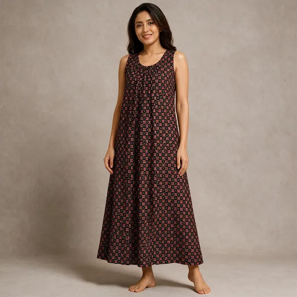Avasthita_Women_Nighty_(Brown)