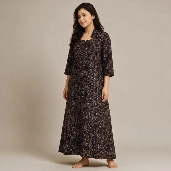 Avasthita_Women_Nighty_(Brown)