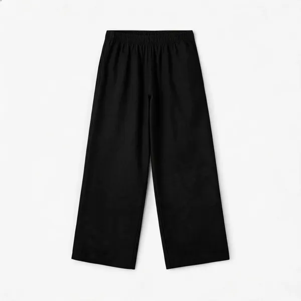 Avasthita_Loose_Fit_Women_Black\_Red_Trousers