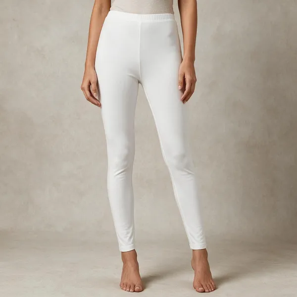Runvaks_Ankle_Length_Western_Wear_Legging_(White\_Solid)