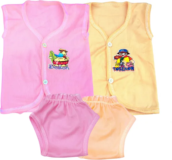 elons_Baby_Boys_&_Baby_Girls_Casual_Dress_Pant_(pink\_yellow)