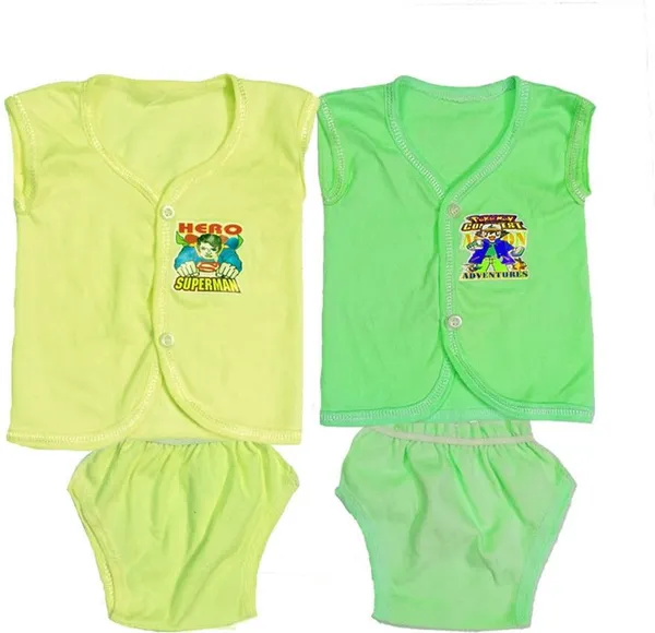 elons_Baby_Boys_&_Baby_Girls_Casual_T-shirt_Pant_(yellow\_green)