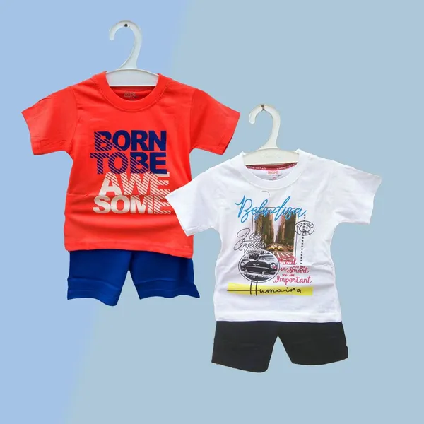 elons_Baby_Boys_&_Baby_Girls_Party(Festive)_T-shirt_Pant\_T-shirt_(RED\_WHITE)