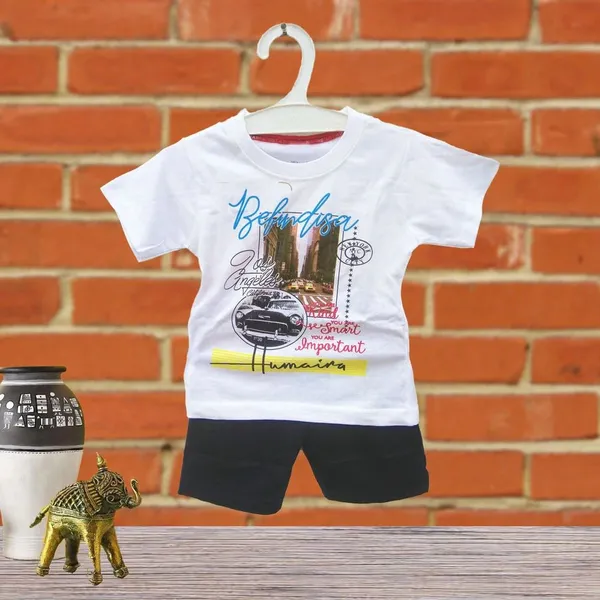 elons_Baby_Boys_&_Baby_Girls_Party(Festive)_T-shirt_Pant_(WHITE)