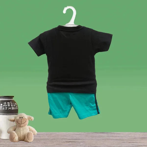 elons_Baby_Boys_&_Baby_Girls_Casual_T-shirt_Pant_(BLACK)