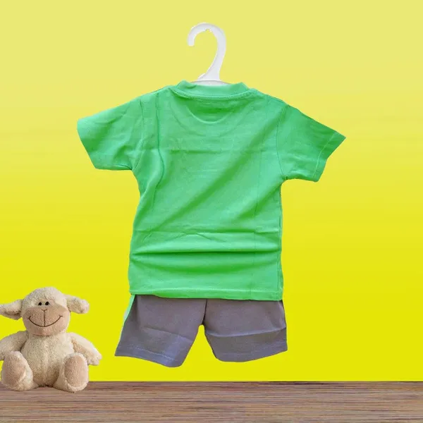 elons_Baby_Boys_Casual_T-shirt_Pant_(GREEN)