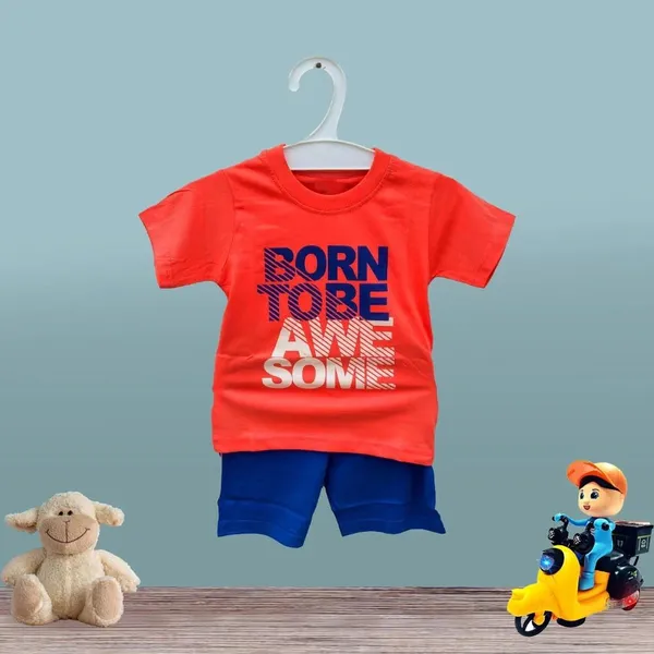 elons_Baby_Boys_Casual_T-shirt_T-shirt\_Pant_(RED)