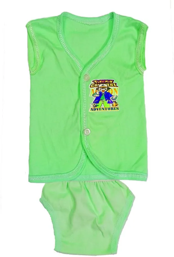 elons_Baby_Boys_&_Baby_Girls_Casual_T-shirt_Pant_(GREEN)