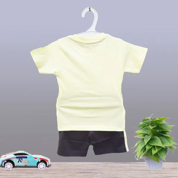 elons_Baby_Boys_&_Baby_Girls_Casual_T-shirt_Pant_(LEMON_YELLOW)