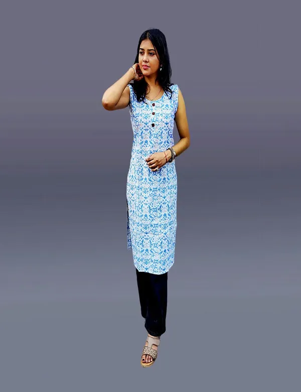 elons_Women_Printed_Straight_Kurta_(Blue)