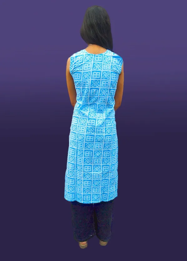elons_Women_Solid_Straight_Kurta_(Blue)