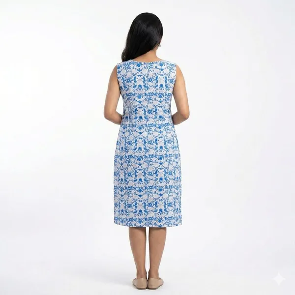 avasthita_Women_Printed_Straight_Kurta_(Blue\_White)
