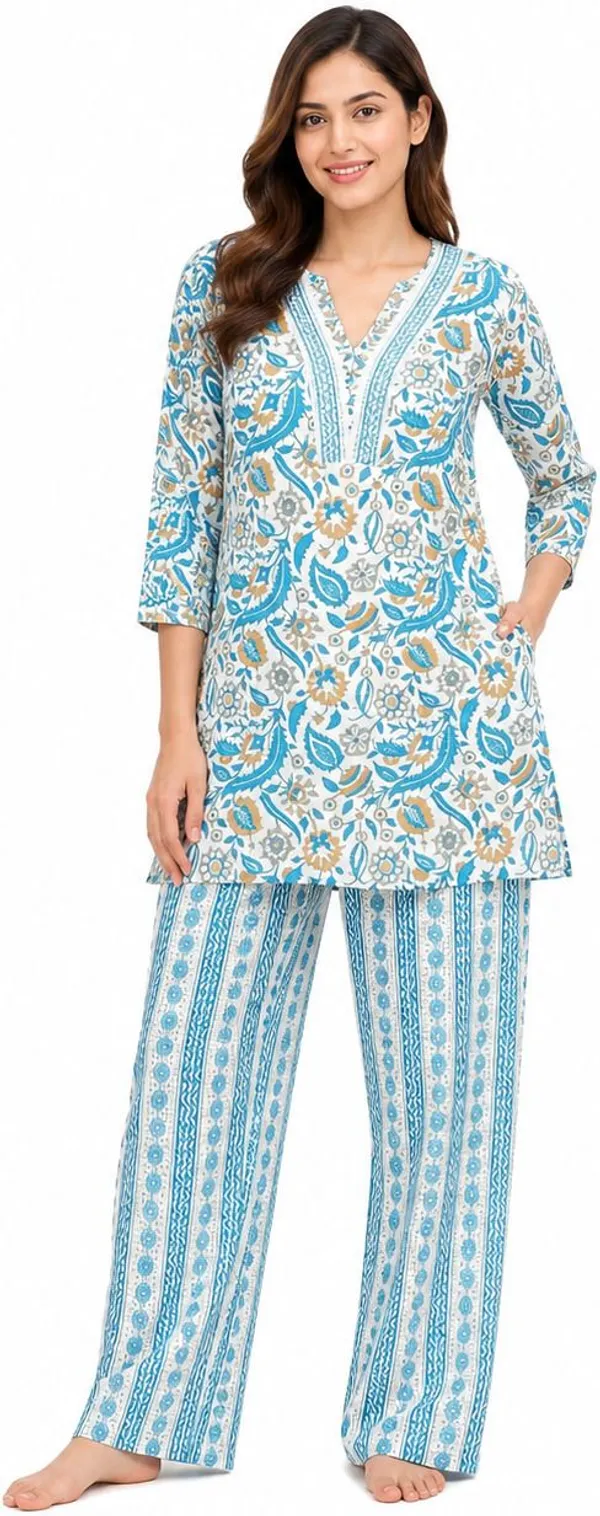 avasthita_Women_Printed_Straight_Kurta_(Blue)